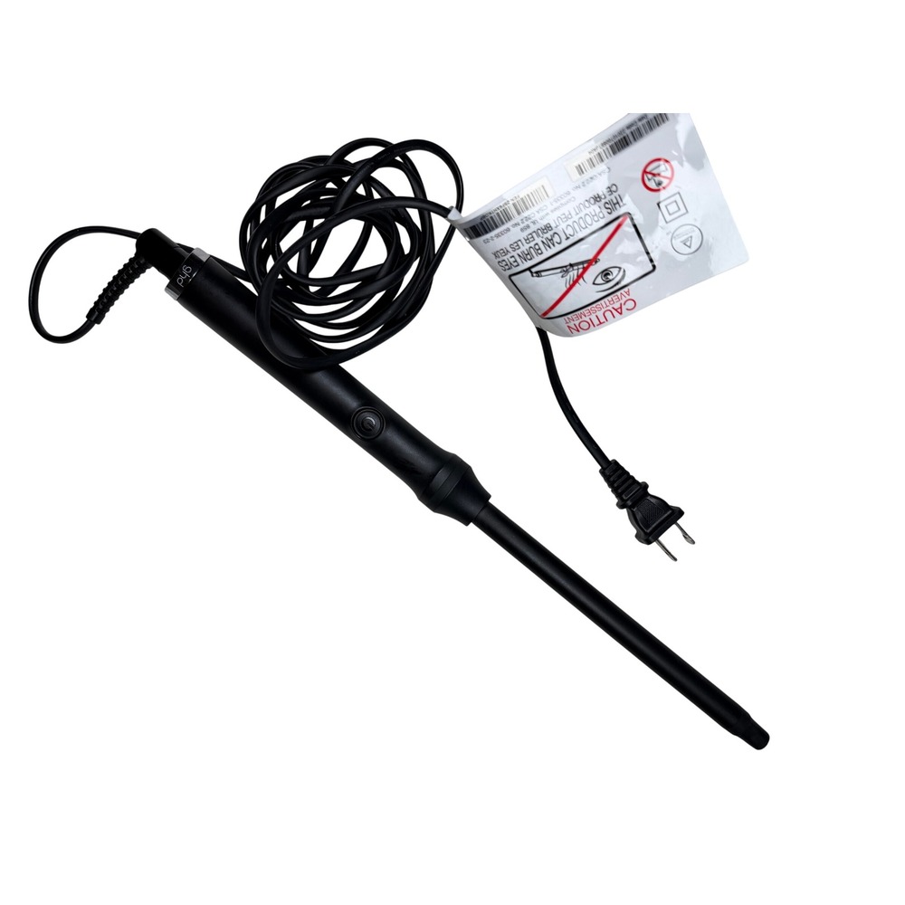 GHD Curve Thin Wand 0.5 Inch Curling Iron Hair Styler Black CPW41 Professional